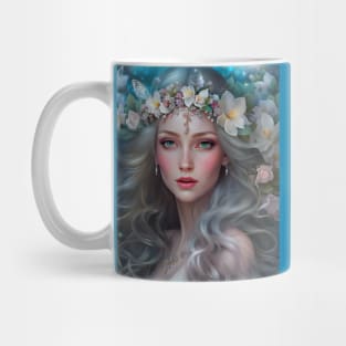 SUMMER FLOWERS FAIRY MAIDEN Mug